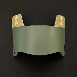 Salute to Service MINI Football Helmvisier mit grünen Clips - Bild 1 von 2