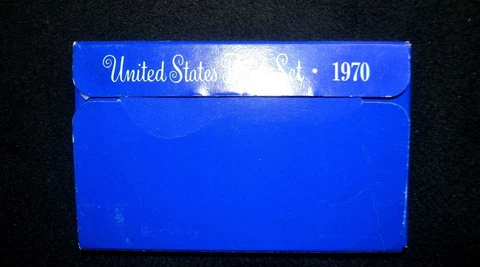 1970-S U.S. Mint PROOF SET SMALL DATE - Original Govt. Packaging (OGP) - Set2 Cover