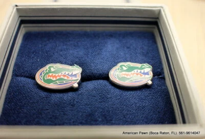 Запонки University of Florida College NCAA Florida Gators UF - Изображение 1 из 4