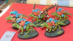 Spiele Workshop Warhammer Eidechsen Saurus Ritter Seraphon Kavallerie gut bemalt - Bild 1 von 12