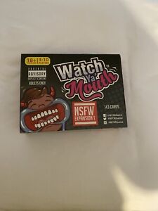 Watch Ya Mouth NSFW Adult Expansion 1 Card Game Pack for All Mouth Guard Games