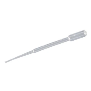 60X 2ml Pipettes Droppers Plastic Pipette Graduated LDPE Lab Liquid - Picture 1 of 4