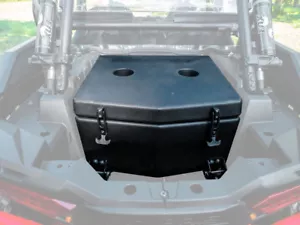SuperATV Rear Insulated Cooler / Cargo Box for Polaris RZR XP 1000 / 4 (2014-23) - Picture 1 of 9