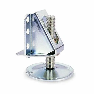4 PACK-800Lb. Capacity Heavy-Duty Adjustable Furniture Leg Leveler Foot Brackets - Picture 1 of 4