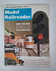 Model Railroader Magazine April 1972 - Picture 1 of 2