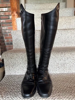 Botas de campo Parlanti usadas, talla 8/39, pantorrilla media, excelente estado Foto 1 de 4