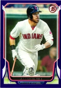 Jason Kipnis 2014 Bowman Paper Purple /10 Cleveland - Picture 1 of 2