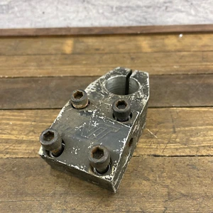Vintage TNT BMX Stem 1 1/8 Threadless Mid School BMX Neck Black Scratches 90s - Picture 1 of 13