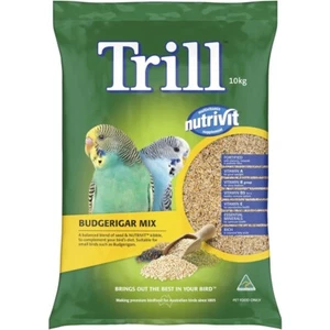 10kg Trill Budgie Budgerigar Multivitamin Nutrivit Mix Bird Seed Food Treat - Picture 1 of 8
