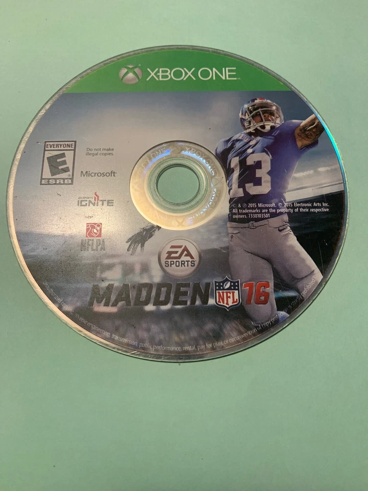 Madden 16 - Used - Xbox One - Game Only - FREE S/H-(B73A) - Image 1 of 1