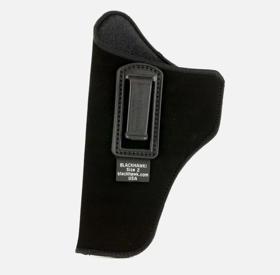 Blackhawk Size 02 73IP02BKL Inside The Pants IWB Black Suede Belt Clip - Image 1 of 1
