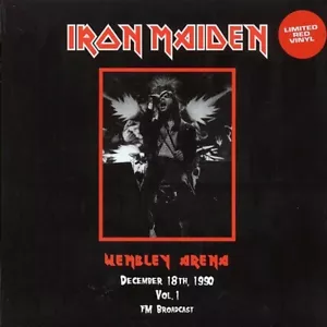 Iron Maiden - Wembley Arena 1990 Vol 1 Red Vinyl Limited Edition Live 2LP - Picture 1 of 6