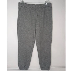 NWT Calvin Klein D4 Fashion Spellout Joggers Back Pocket Heather Gray Mens XL - Picture 1 of 7