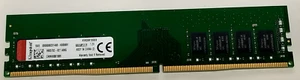 KINGSTON VALUERAM DIMM 8GB DDR4-2666 CL19 1Rx8 1Gx64bit 288pin - KVR26N19S8/8 - - Imagen 1 de 1