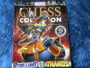 Marvel Star *Lord & Thanos  Eaglemoss Chess Collection Chess Pieces Special - Picture 1 of 2