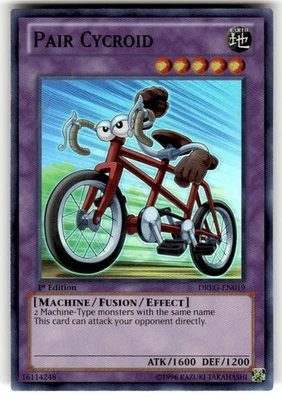 Pair Cycroid DRLG-EN019 Dragons of Legend 1st Edition Super Rare NM  - Image 1 of 2