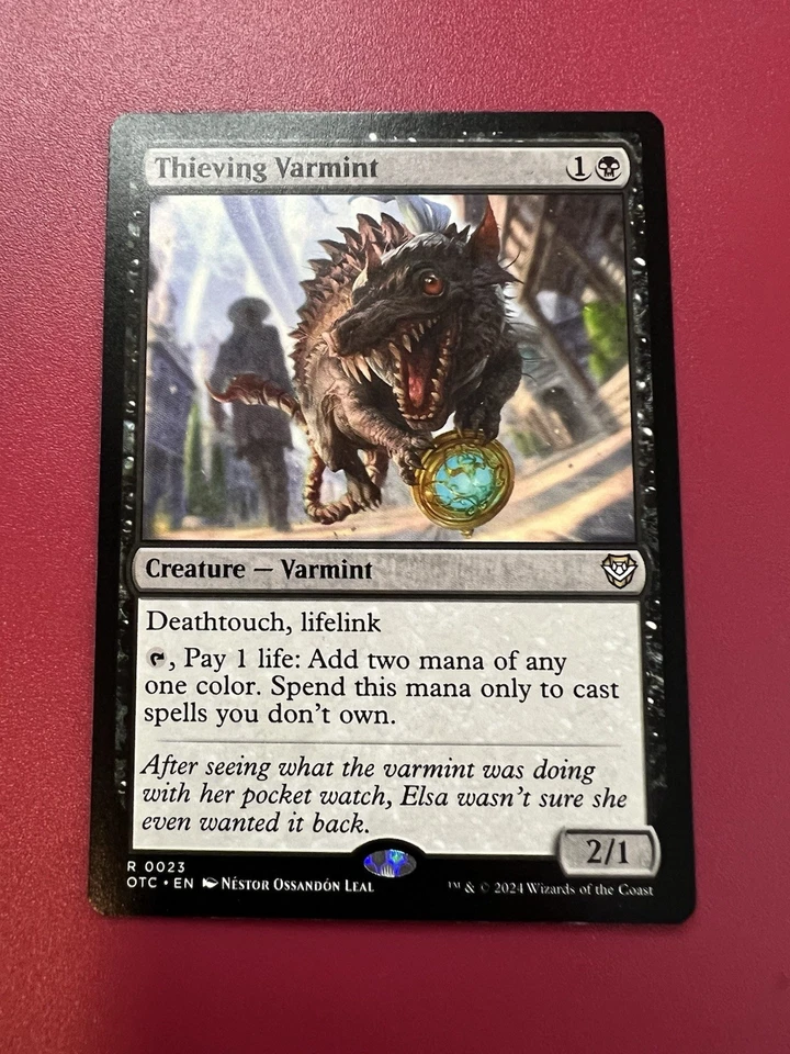 *** Thieving Varmint *** OTJ Commander NM MTG English - Image 1 of 1