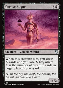 Corpse Augur - Commander: Aetherdrift DRC- MTG - NM - Magic - 40 - Picture 1 of 1