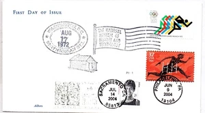 #1462 #3863 SUMMER OLYMPICS #3422 WILMA RUDOLPH TRACK & FIELD NAKANO PERFINS FDC - Picture 1 of 1