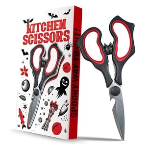  BatKitchen Schere, Gothic Küchenzubehör, Schere in Fledermausform,  - Bild 1 von 7