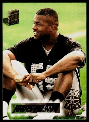 1994 Stadium Club Draft Pick James Folston #57 Los Angeles Raiders - Image 1 of 2