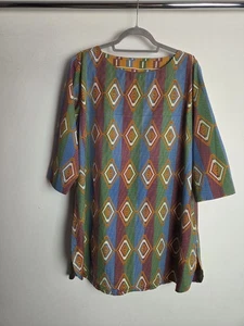 Ladies Casual African Blouse Top Nigerian Size XL - Picture 1 of 6
