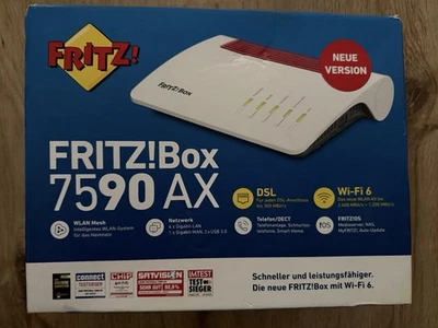 AVM FRITZ!Box 7590 AX, WiFi 6, WLAN Router 20002930 - Bild 1 von 3
