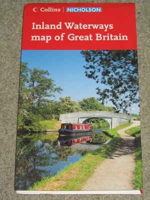 Collins Nicholson Inland Waterways Map of Great Britain - 2007 - Image 1 of 4