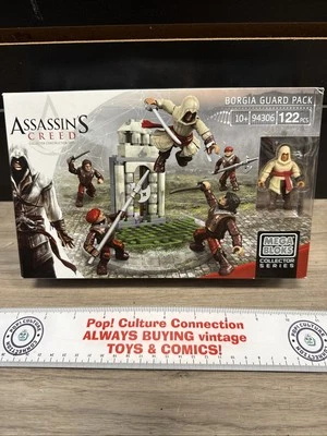 NIB Mega Bloks Assassin's Creed BORGIA GUARD PACK 122 Pcs Collector Construction - Image 1 of 4