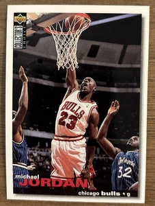 Michael Jordan - 1995-96 Upper Deck Collector’s Choice #45  Chicago Bulls I117 - Picture 1 of 2