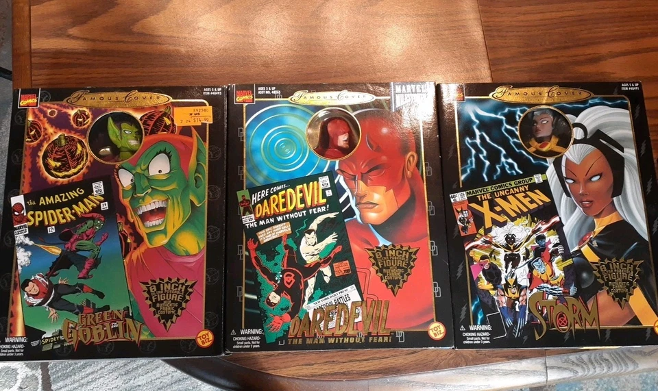 Marvel Comics Famous Cover Series Storm Ultra Poseable Figure 1997 ToyBiz NOS