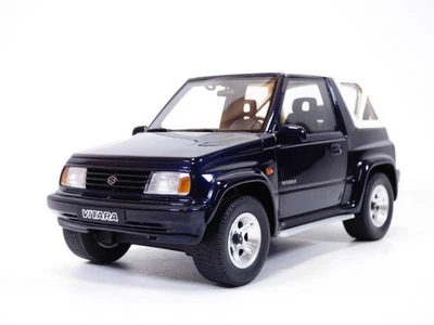 SUZUKI VTARA JLX cabriolet bleu 1/18 1994 4x4 - Immagine 1 di 4