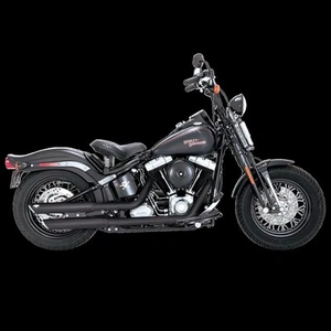 Vance & Hines Fits HD Softail Deluxe/Slim/Crossbones Ts S/OS Slip-On Exhaust - Picture 1 of 1