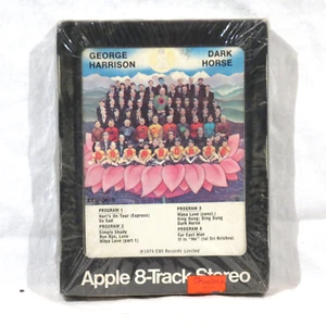 GEORGE HARRISON ‎– Dark Horse  1974   1st US 8TR SEALED  Apple - Imagen 1 de 4