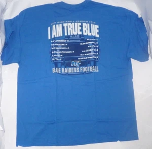 NEU NCAA Middle Tennessee St Raiders T-Shirt 2017 Zeitplan Herren 2XL XXL Neu mit Etikett 64A2 - Bild 1 von 2