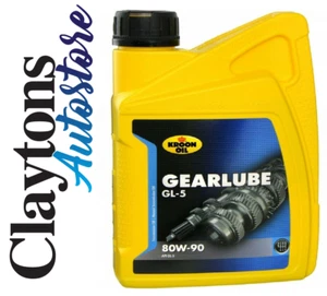 Luba de engranajes Kroon-Oil GL-4 80W, botella de 1 litro - Imagen 1 de 4