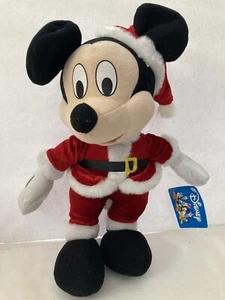 Disney Santa Mickey Mouse Toy Factory Plush Toy Stuffed Animal Christmas - Picture 1 of 9