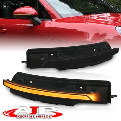 Sequential LED Side Mirror Light Turn Signal Blinker For 2015-2021 Porsche Macan - Image 1 of 4