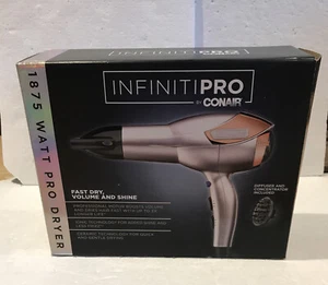 Infiniti Pro Conair 1875 Watt Lightweight AC Motor Styling Tool Hair Dryer Read - Picture 1 of 3
