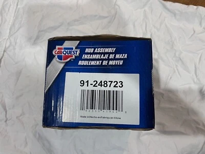 Conjunto de cojinete de rueda y buje CARQUEST 91-248723 Subaru Impreza Tribeca Outback Foto 1 de 4