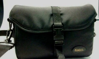 Estuche para cámara Kodak negro de nailon con correa para el hombro ajustable - 9x6 pulgadas Foto 1 de 4