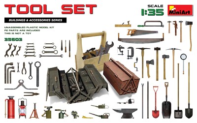 MiniArt 35603 Tool Set 1/35