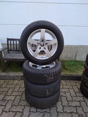 4x Winterkompletträder BMW X3 (F25) X4 (F26) auf 17 ZollRial Alufelgen - Bild 1 von 4