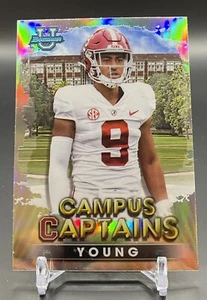 BRYCE YOUNG 2022 BOWMAN UNIVERSITY'S BEST CAMPUS CAPTAINS REFRACTOR. - Picture 1 of 2