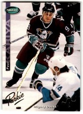 1994-95 Parkhurst SE Parkie Gold Paul Kariya #SE8 Anaheim Mighty Ducks