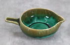 Vintage Irish Sauce Boat Shannon pottery Ireland Emerald Green Drip Glaze