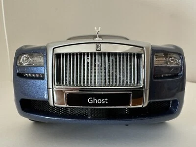 VERY RARE/LIMITED EDITION/ONLY 300 1:18 ROLLS ROYCE GHOST KYOSHO MOONLIGHT BLUE - Immagine 1 di 4