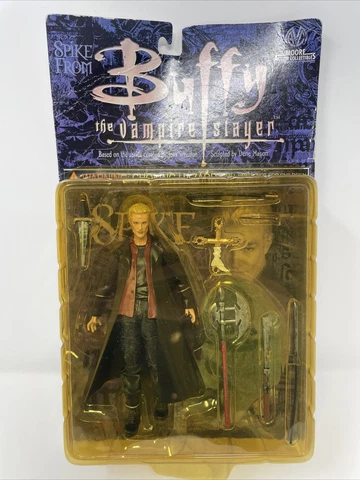 Buffy The Vampire Slayer SPIKE Moore Action Collectibles 6” Figure 2000 Angel Cover