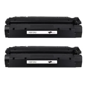 2 Black XL Laser Toner Cartirdges for Q2613X (13X) Compatible with HP Printers - Picture 1 of 1