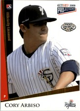 2009 TRISTAR PROjections Yellow #158 Cory Arbiso /25